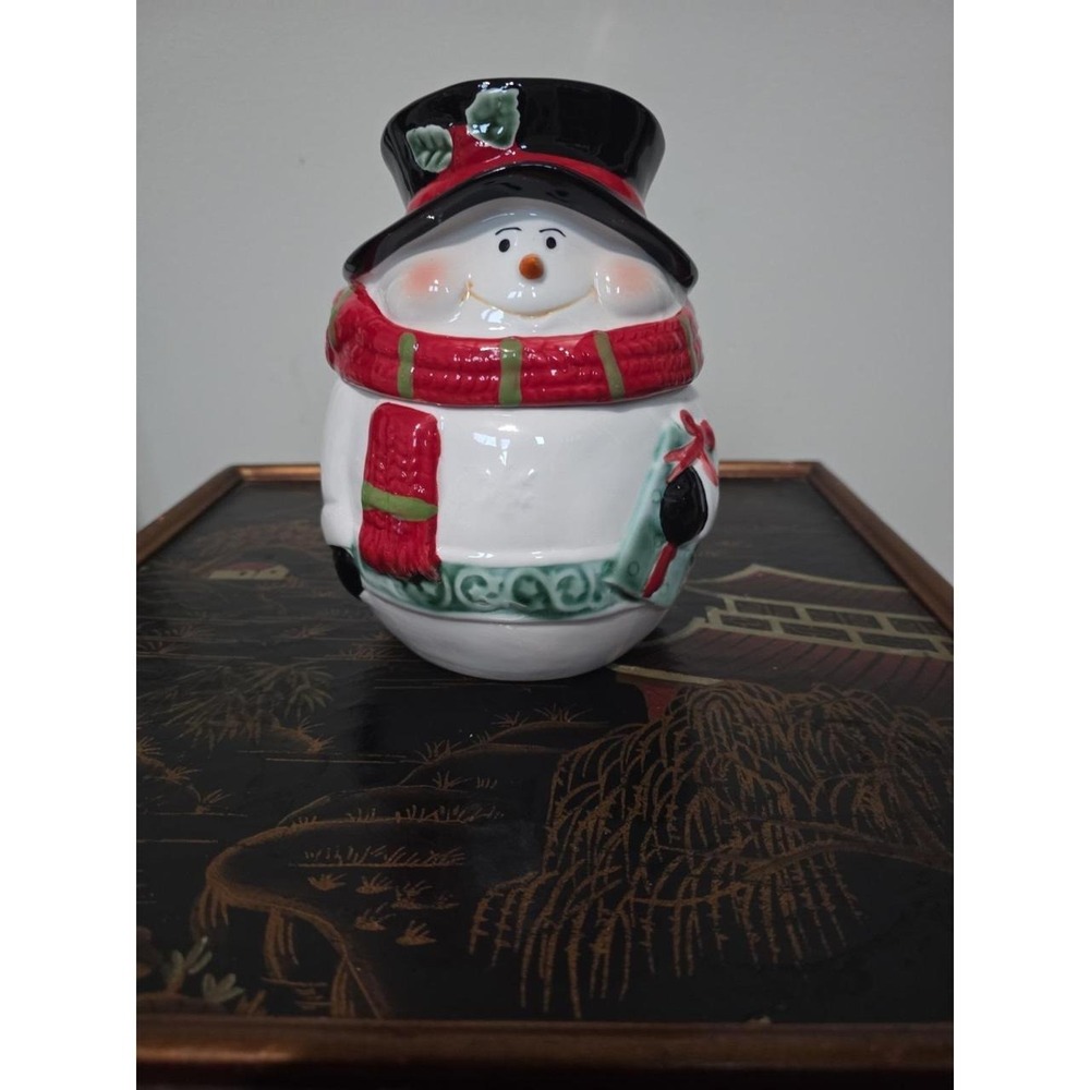 Snowman Cookie/Candy Jar